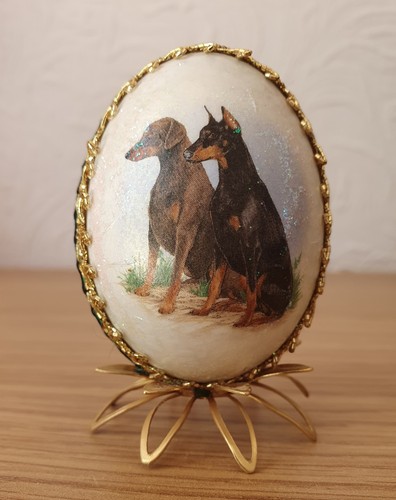 Decorative egg shaped keepsake - decorative,