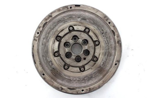 Flywheel with toothed - , crown