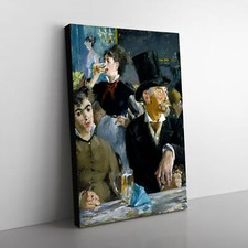 At The Cafe By Edouard Manet