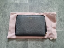 Radley Blair Purse. Medium Zip Around Wallet. Pewter Leather. New Without Tag.