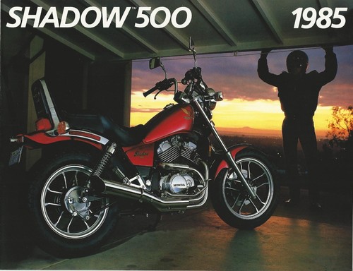 1985 honda vt500 shadow - 1985, "shadow