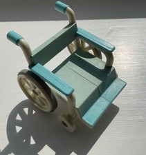 Sylvanian Families Hospital Clinic Medical REPLACEMENT SPARES Blue Wheelchair