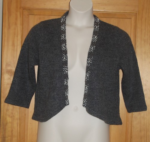 Per una grey bolero cardigan - grey,