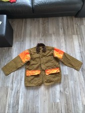 Bullseye Bill Men’s Hunting Jacket High Vis Work Jacket Size Large Khaki