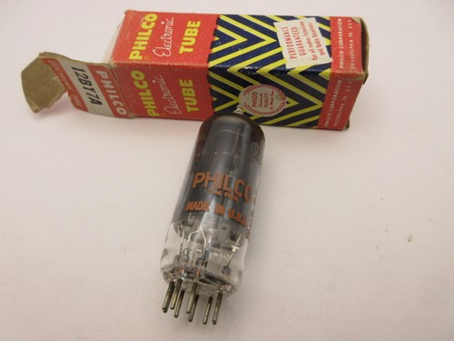 12by7a philco valve tube nos - valve,