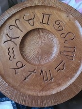 Wiccan zodiac altar plate - zodiac,