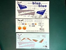 3x Pointerdog7 1/144 Airliner Decals Lot002