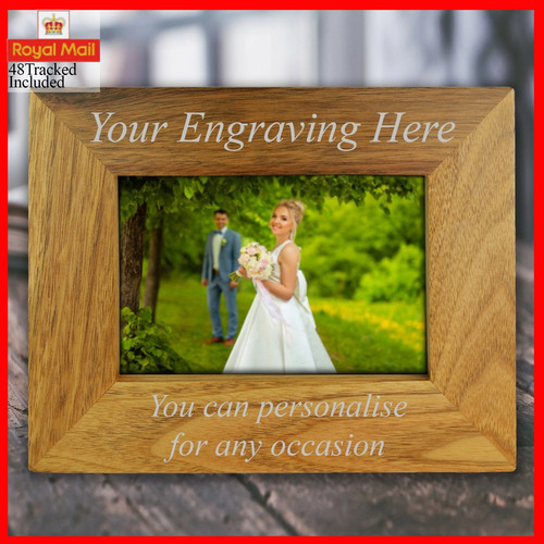 Personalised engraved wooden - engraved,