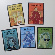 Set of x5 JOHN CARPENTER