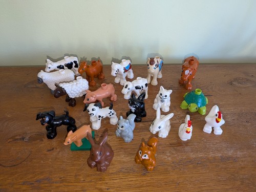 Duplo farm animals - 21, and