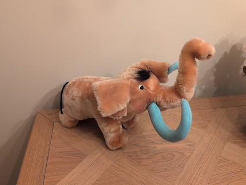Large mammoth teddy plush - mammoth,