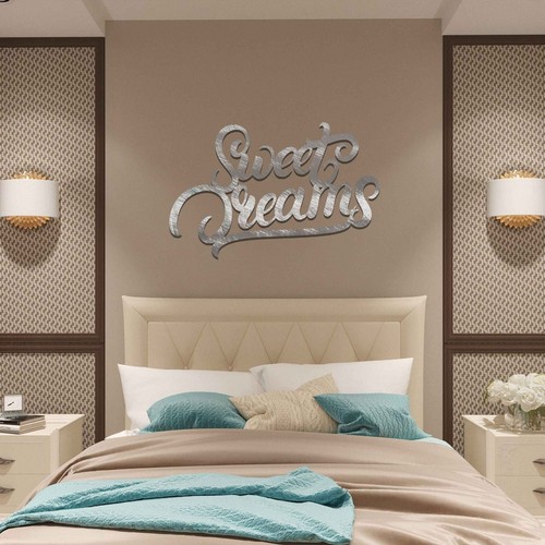 Sweet dreams metal sign - metal,