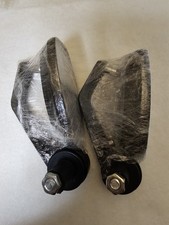 Motorcycle Bar End Mirrors for Honda CB – Black Aluminum – New Open Box