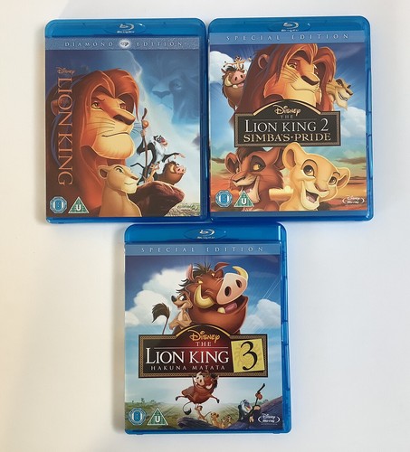 Disney blu ray dvd - disney, lion