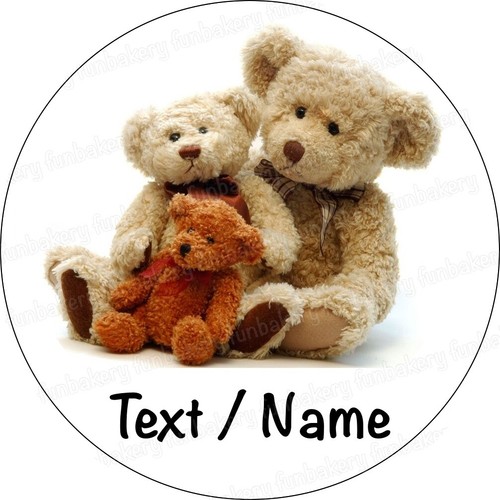 Teddy bear cake topper - teddy,