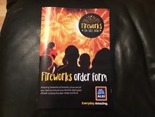 FIREWORKS ADVERTISING FOLD OUT