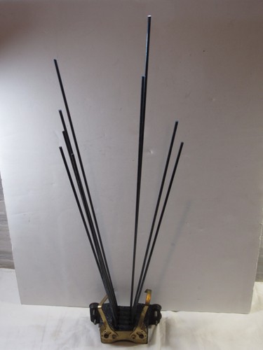 Vintage clock chime rod mount - vintage,