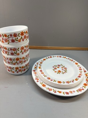 Arcopal orange floral - arcopal,