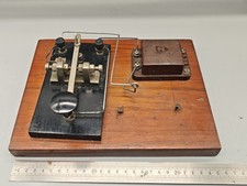 Scouts Practice Morse Code Key