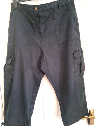 Cropped cargo trousers - cropped,