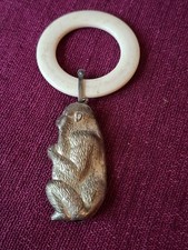 Antique Silver Baby Teething