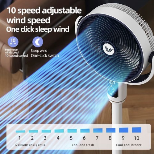 Silent standing fan for - silent,