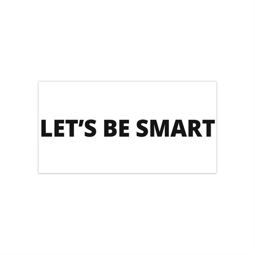 Lets smart bumper - lets, sticker