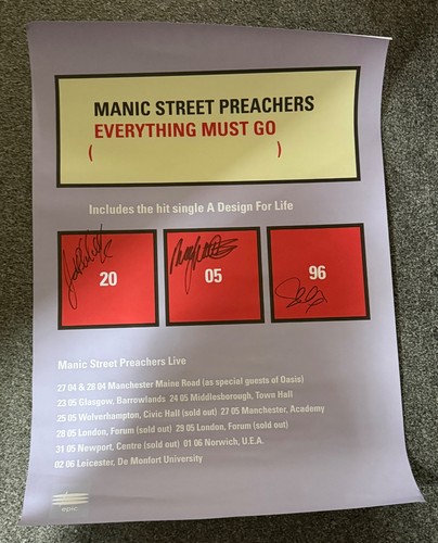 Manic street preachers hand - preachers,