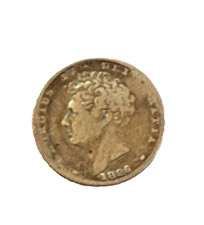 1826 George  six pence