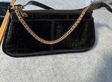 PRIMARK BLACK LEATHER FAUX