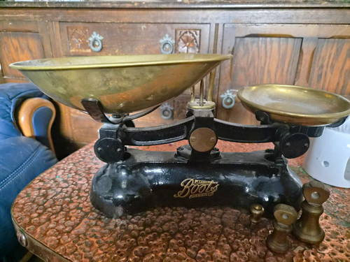 Boots chemists vintage - vintage, metal