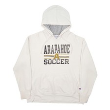 CHAMPION Hoodie Arapahoe Soccer Jumper Sweatshirt Mens XL