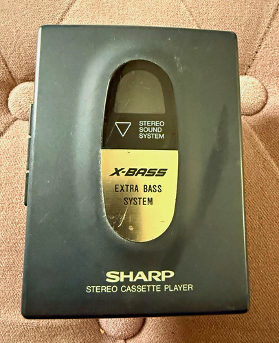 Sharp stereo cassette player - stereo,
