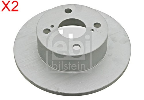 Febi x2pcs rear brake disc - febi, for