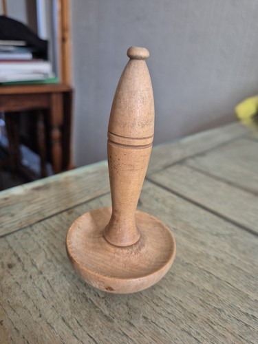 Vintage wooden darning - vintage,