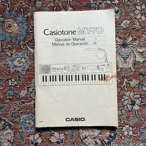 Casio casiotone keyboard - casiotone, mt-70