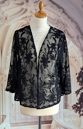 Monsoon black lace evening - monsoon,,