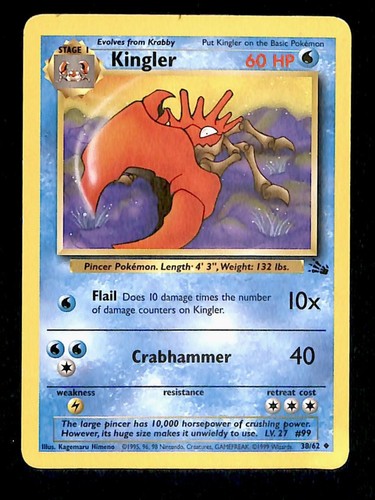 Kingler fossil 38 62 - fossil, mp,