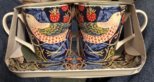 Mug and tray set morris - tray,