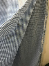 132x182cm Blue Gingham Nautical Duvet Cover Toddler Cot Bed Junior Sailing Boat