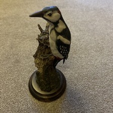 Country Artists Great Spotted Woodpecker Figurine 