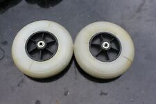 Pair of 7.5" disabled walker wheelchair wheels (read desc)