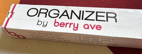 Berry ave broom holder - berry, and