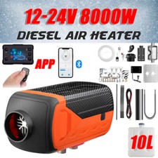 12V 8KW Diesel Air Heater Caravan Camper Van Motorhome Night Parking Hot Truck