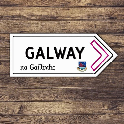 Galway irish county - irish, sign
