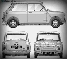 austin mini cooper mkii 1967