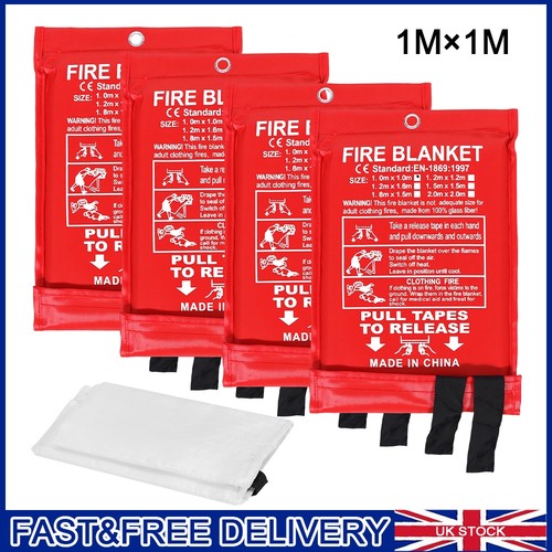 Large fire blanket - 4x, –