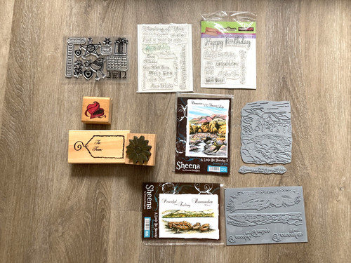 Sheena douglass stamps job - sheena, lot