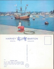 Golden Hind replica in harbour