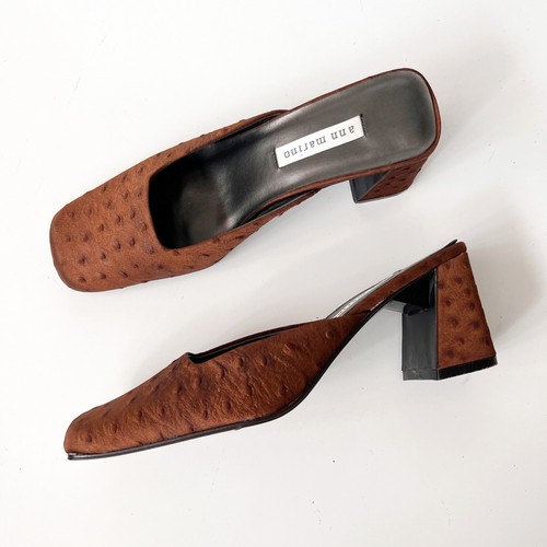 Vintage 90s ann marino ostrich - vintage,